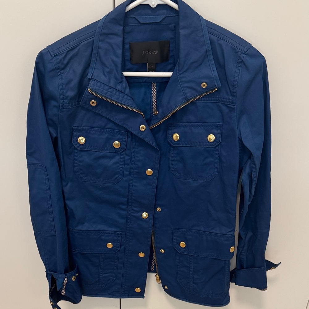 J. Crew Women's Blue BarnJacket
